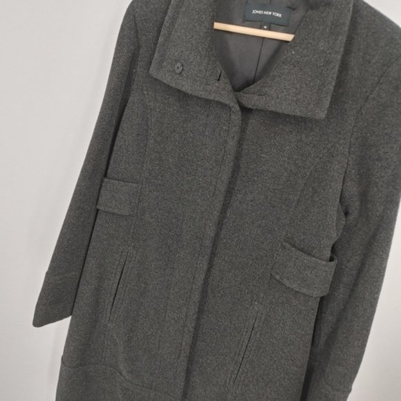 Jones New York  wool  &  cashmere coat - Picture 2 of 10